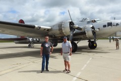 B-17 on static